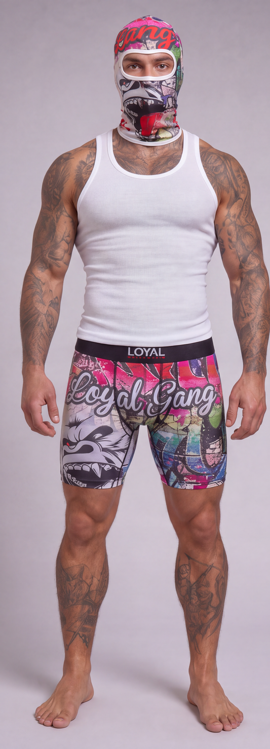 Loyal Gang Boxer Brief worn, studio