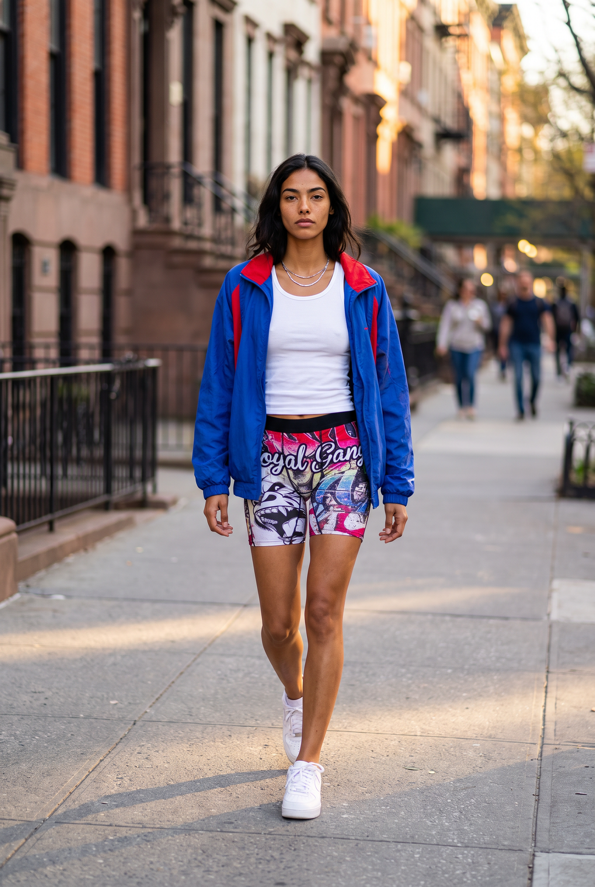Loyal Gang Boxer Brief worn on a New York street