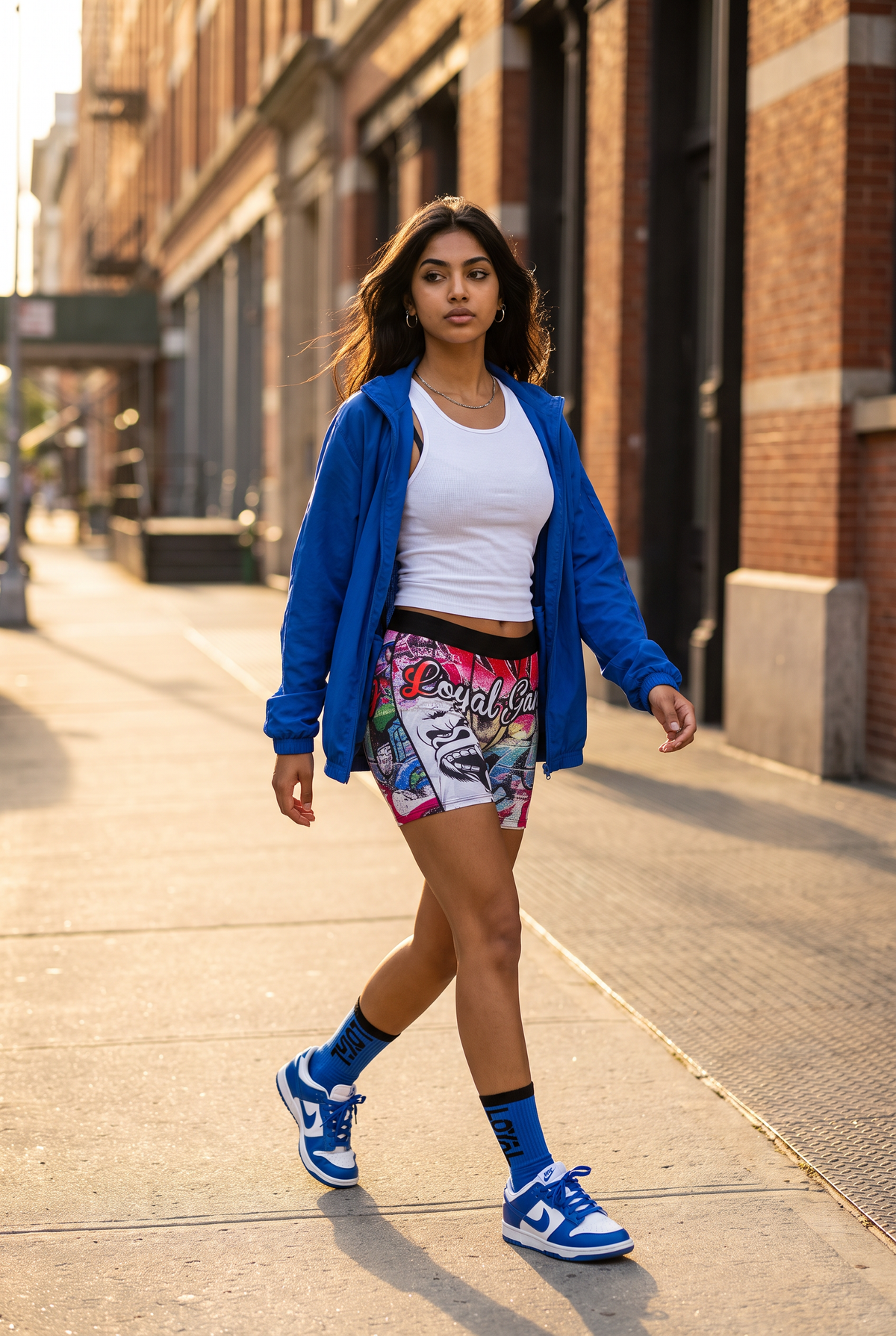 Loyal Gang Boxer Brief worn on a New York street