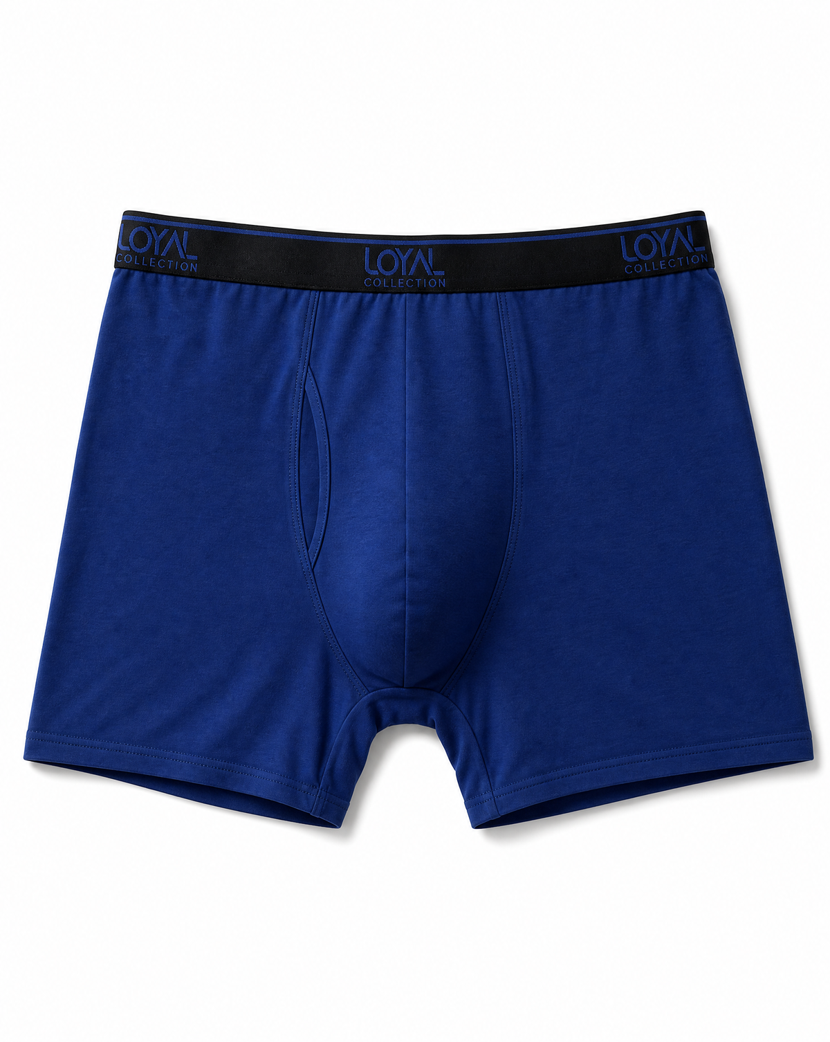 Blue Boxer Brief, front view