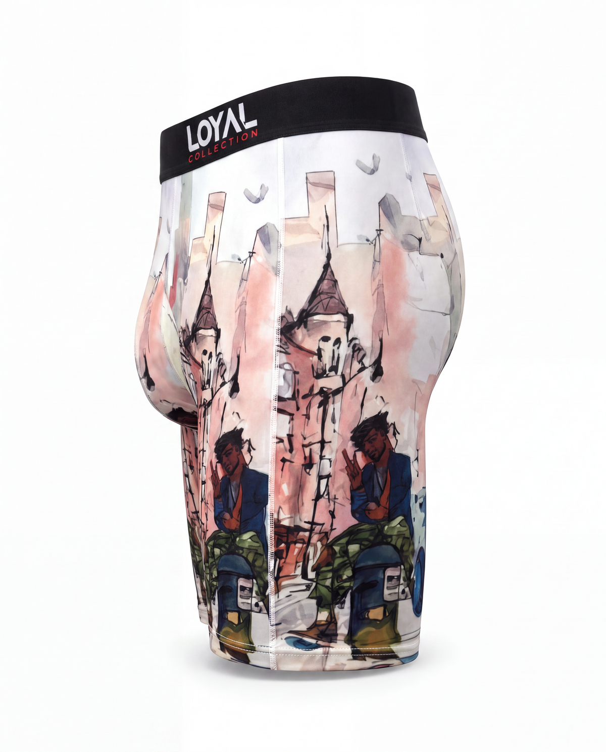 Cityscape Boxer Brief, side view