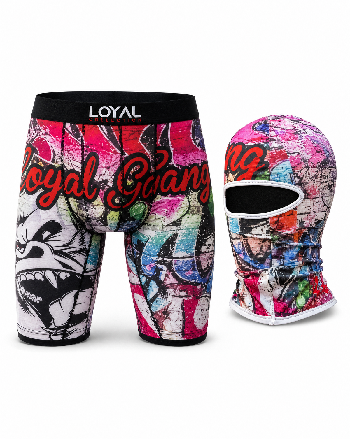 Loyal Gang Boxer Brief with its matching balaclava