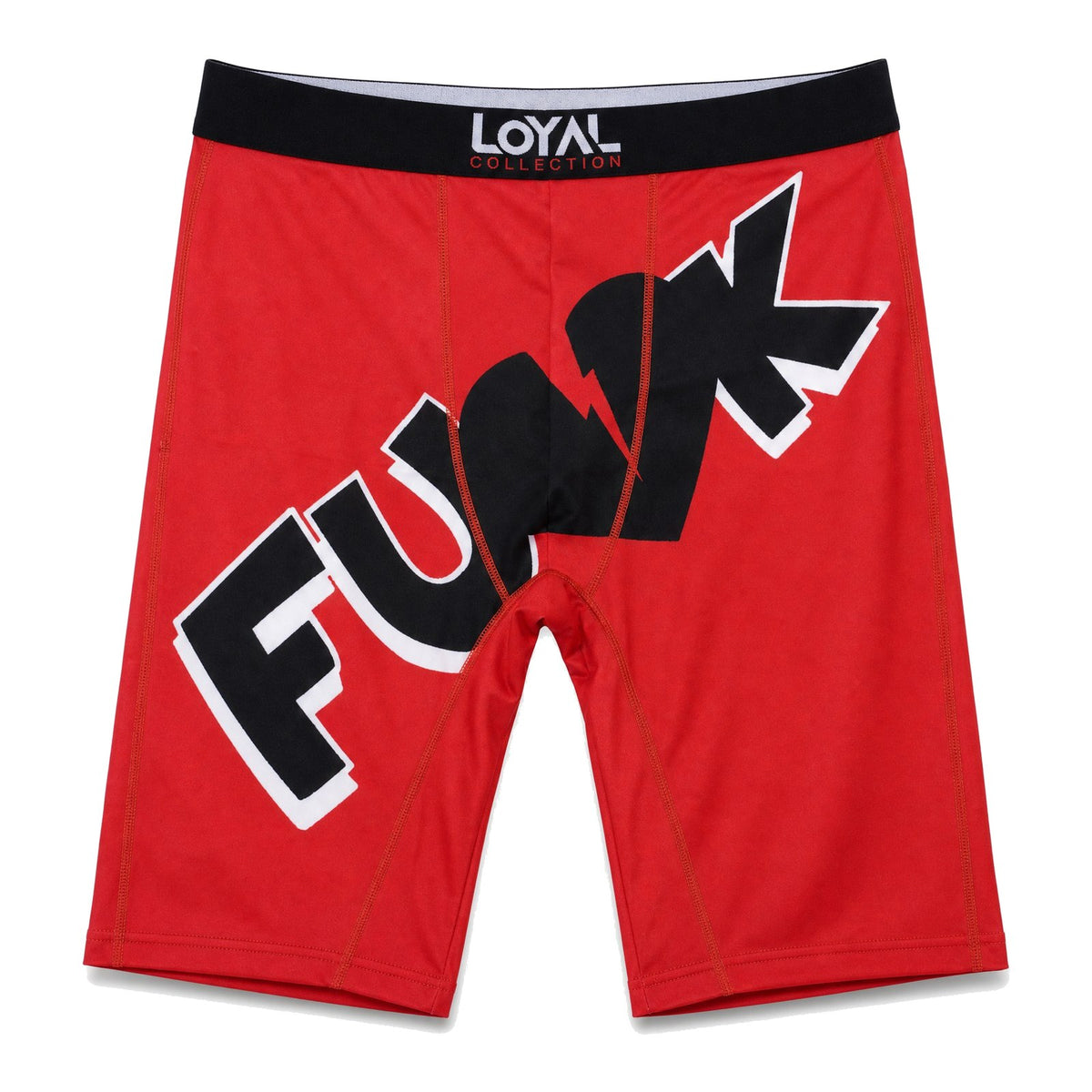 FUNK Red Boxer Brief, flat