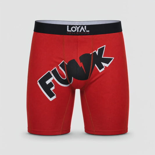 FUNK Red Boxer Brief, 360 turntable